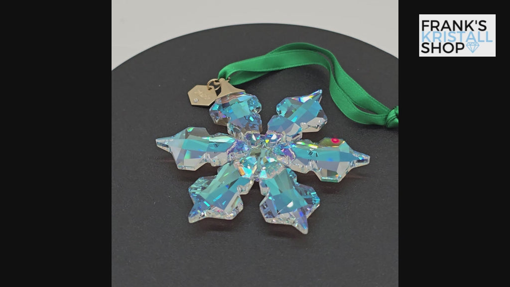 SWAROVSKI Weihnachtsstern 2022 groß Sonderausgabe Farbe Crystal Aurora Borealis