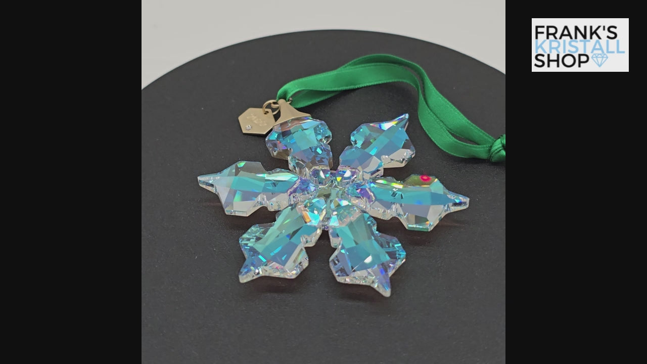 SWAROVSKI Weihnachtsstern 2022 groß Sonderausgabe Farbe Crystal Aurora Borealis