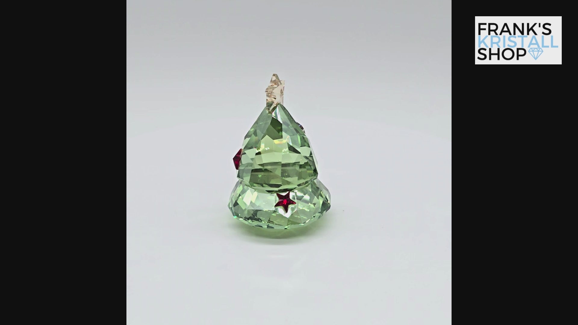 SWAROVSKI Schaukelnder Weihnachtsbaum Grün 1094408