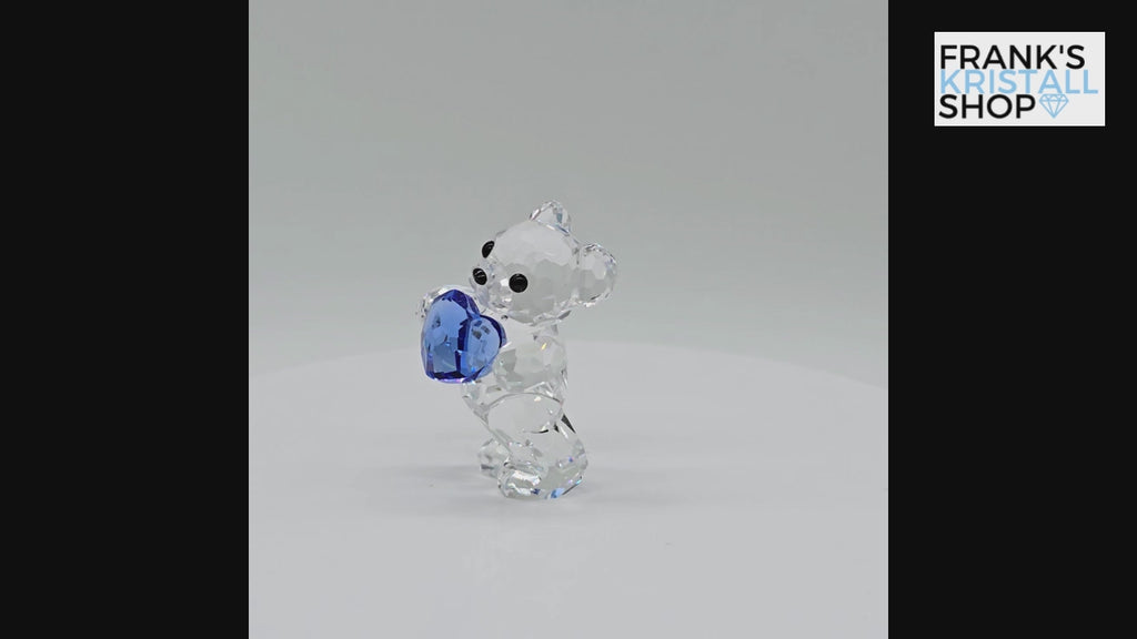 SWAROVSKI Kris Bär Herz Geburtsstein September Blau 5126907