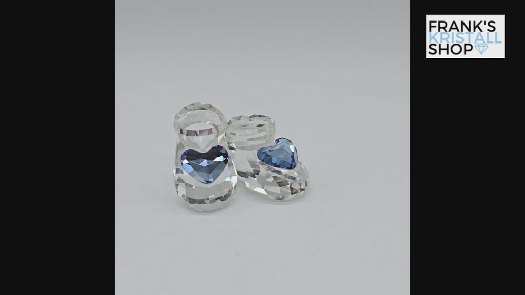 SWAROVSKI Memories Babyschuhe Ein Junge Hellblau 5108539