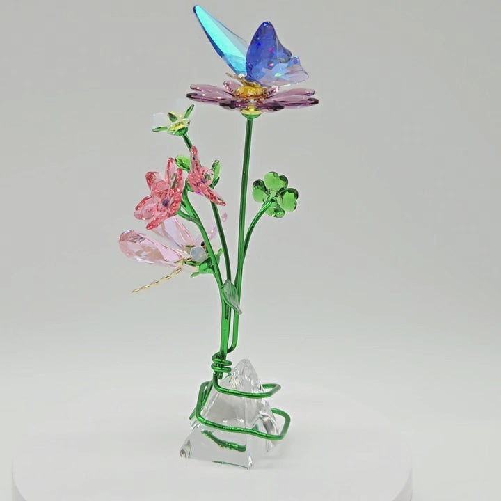 SWAROVSKI Idyllia Schmetterling und Blumen 5669353