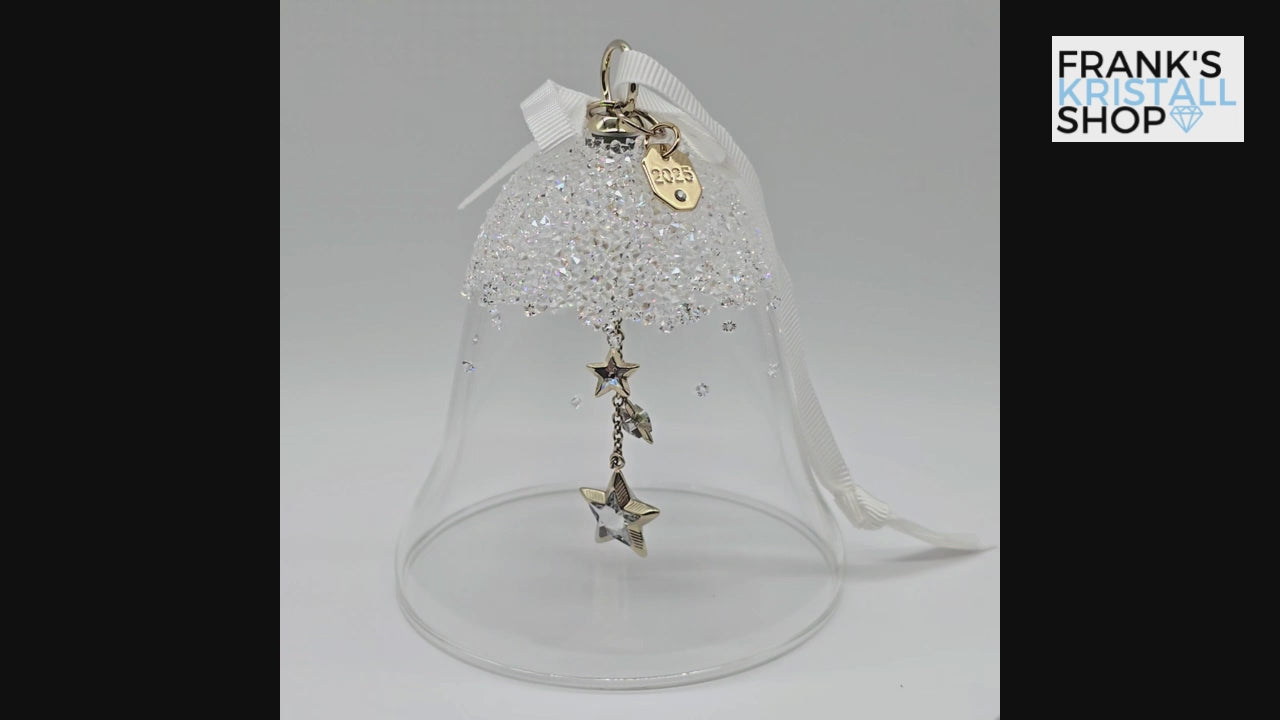 SWAROVSKI Weihnachtsglocke 2025 Groß Sterne 5701866