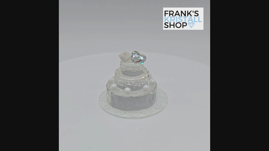 SWAROVSKI Memories Hochzeitstorte Torte 995052 oU