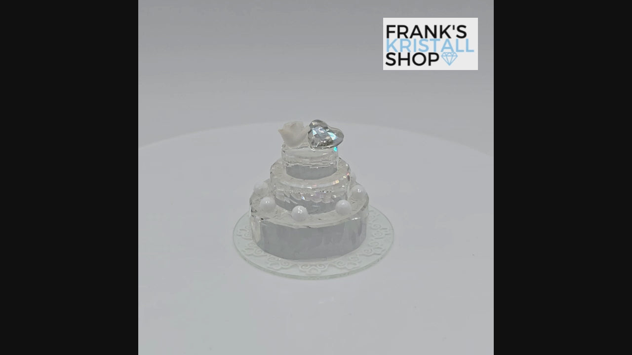 SWAROVSKI Memories Hochzeitstorte Torte 995052 oU