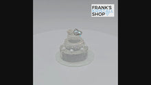 Laden und Abspielen von Videos im Galerie-Viewer, SWAROVSKI Memories Hochzeitstorte Torte 995052 oU
