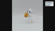 Laden und Abspielen von Videos im Galerie-Viewer, SWAROVSKI Kris Bär Herz Geburtsstein November Topaz Orange 5126915

