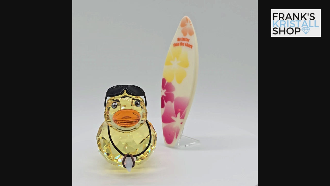 SWAROVSKI Happy Duck Sunny Steve mit Surfbrett 1096743
