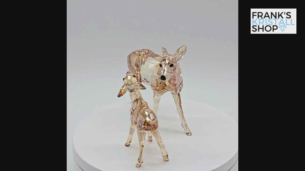 SWAROVSKI Reh und Kitz Golden Shadow 1142843 oU