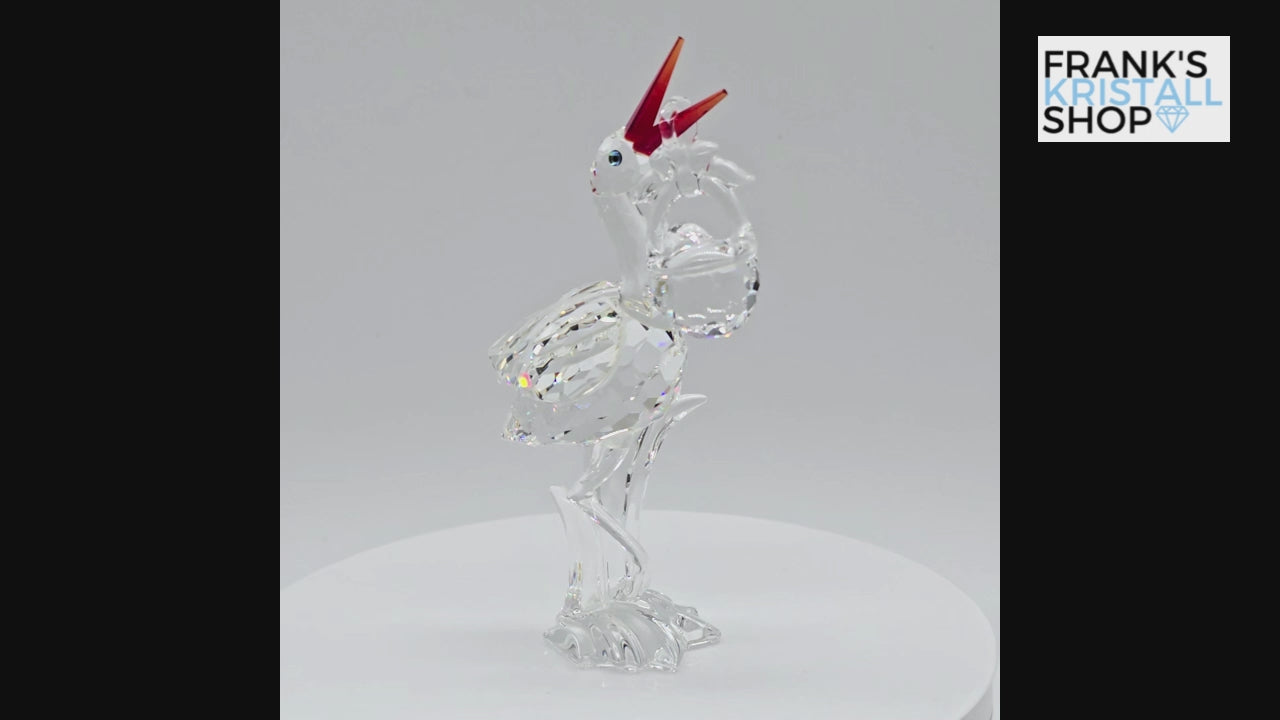 SWAROVSKI Storch Mit Baby 659401
