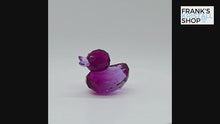 Laden und Abspielen von Videos im Galerie-Viewer, SWAROVSKI Happy Duck Lovable Lila 1041292
