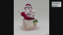 Laden und Abspielen von Videos im Galerie-Viewer, SWAROVSKI Holiday Cheers Weihnachtsmann und Schornstein 5701507

