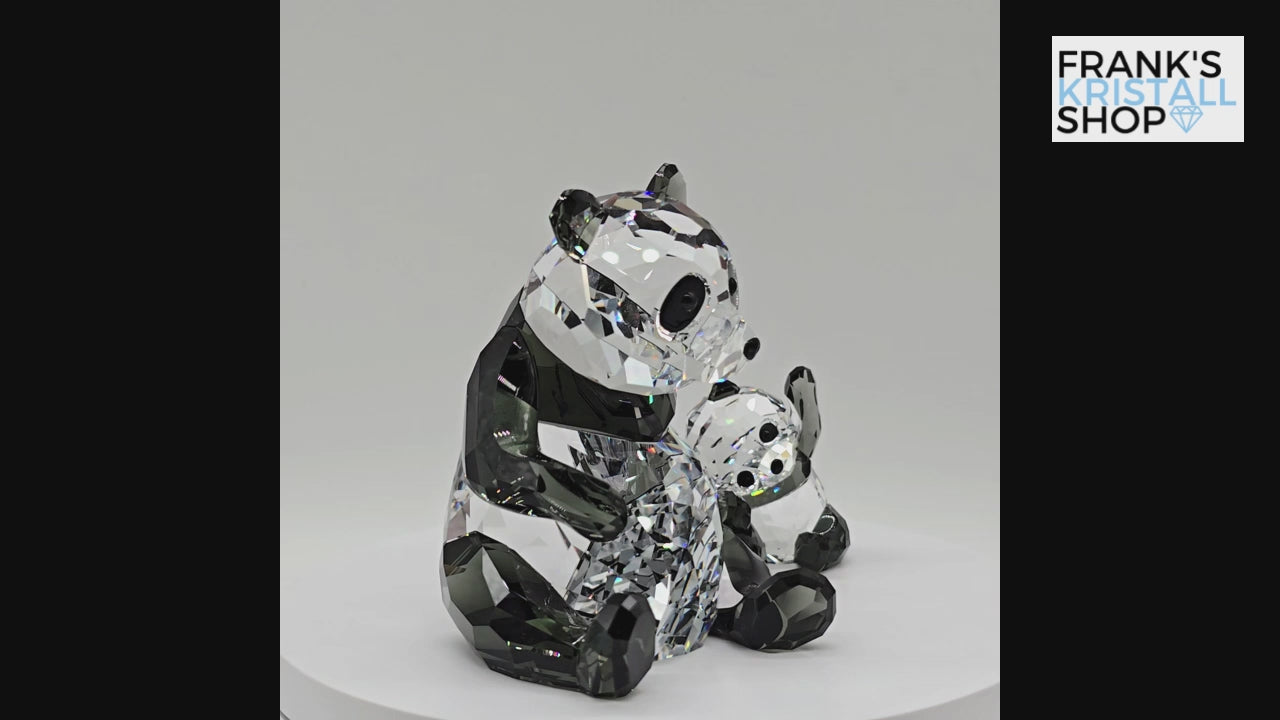 SWAROVSKI Pandamutter und Kind 5063690 oU