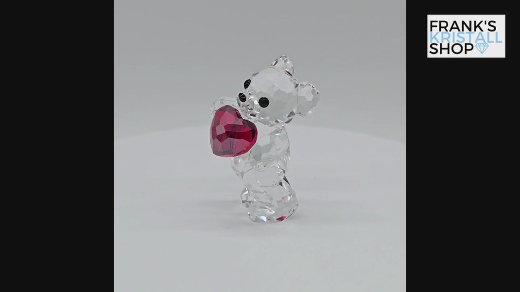 SWAROVSKI Kris Bär Herz Geburtsstein Januar Rot 5126870