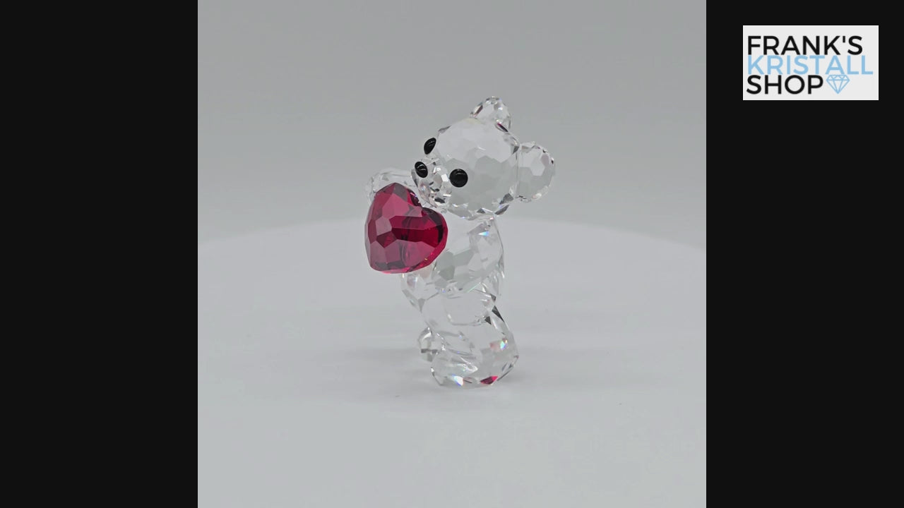 SWAROVSKI Kris Bär Herz Geburtsstein Januar Rot 5126870