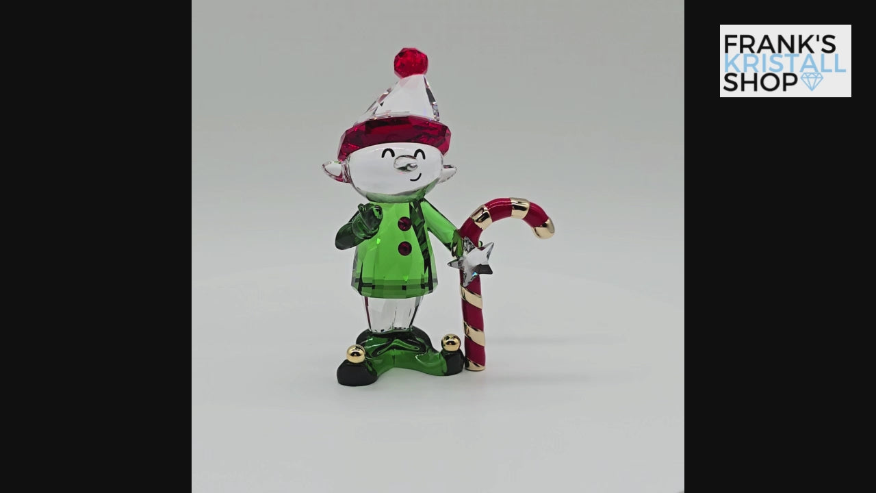 SWAROVSKI Holiday Cheers Dulcis Elfe Elf und Zuckerstange 5701852