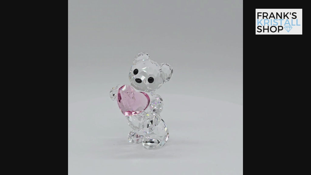 SWAROVSKI Kris Bär Herz Geburtsstein Oktober Pink Rosa 5126911