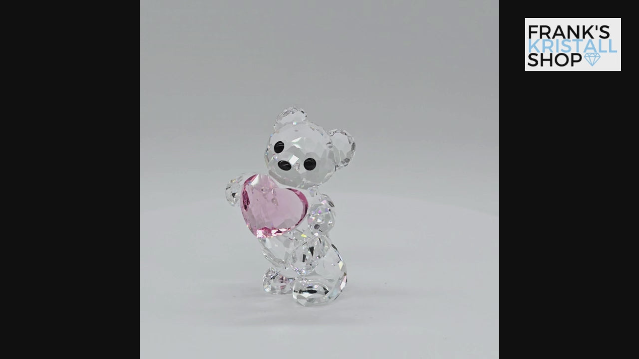 SWAROVSKI Kris Bär Herz Geburtsstein Oktober Pink Rosa 5126911