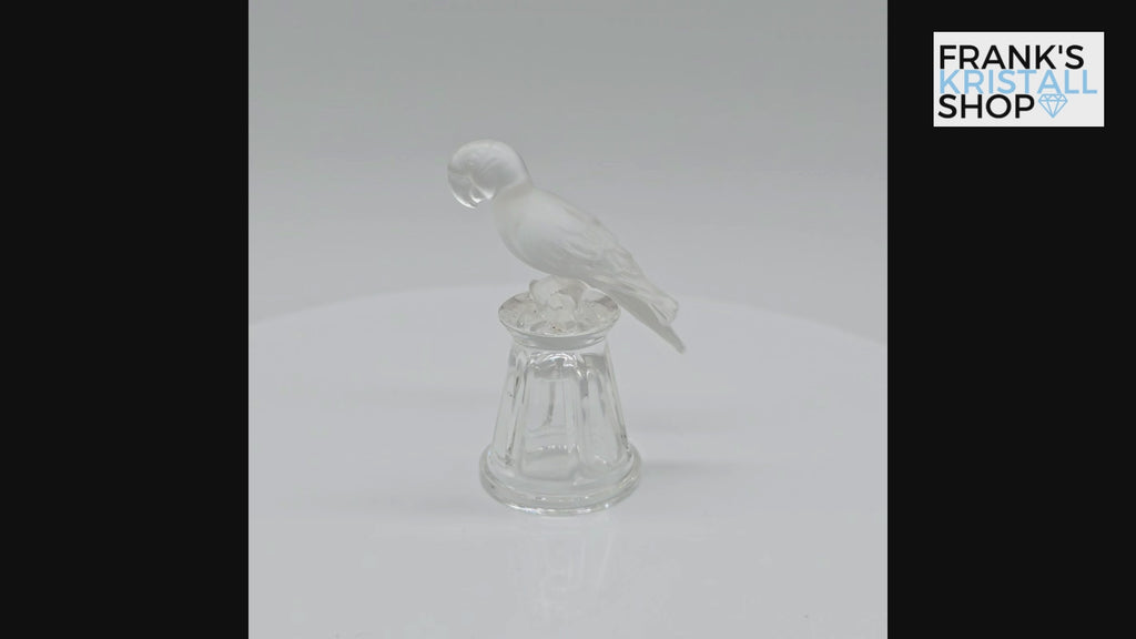 SWAROVSKI Papagei auf Fingerhut 012005 oE