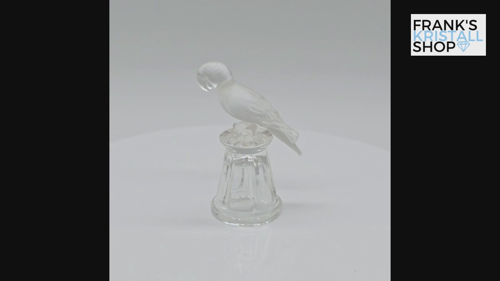 SWAROVSKI Papagei auf Fingerhut 012005 oE