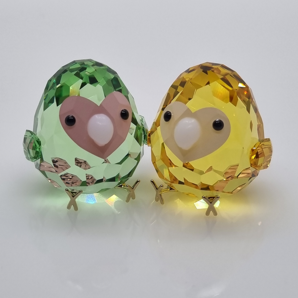 SWAROVSKI All you Need are Birds Lovebirds Unzertrennliches Pärchen 5644844