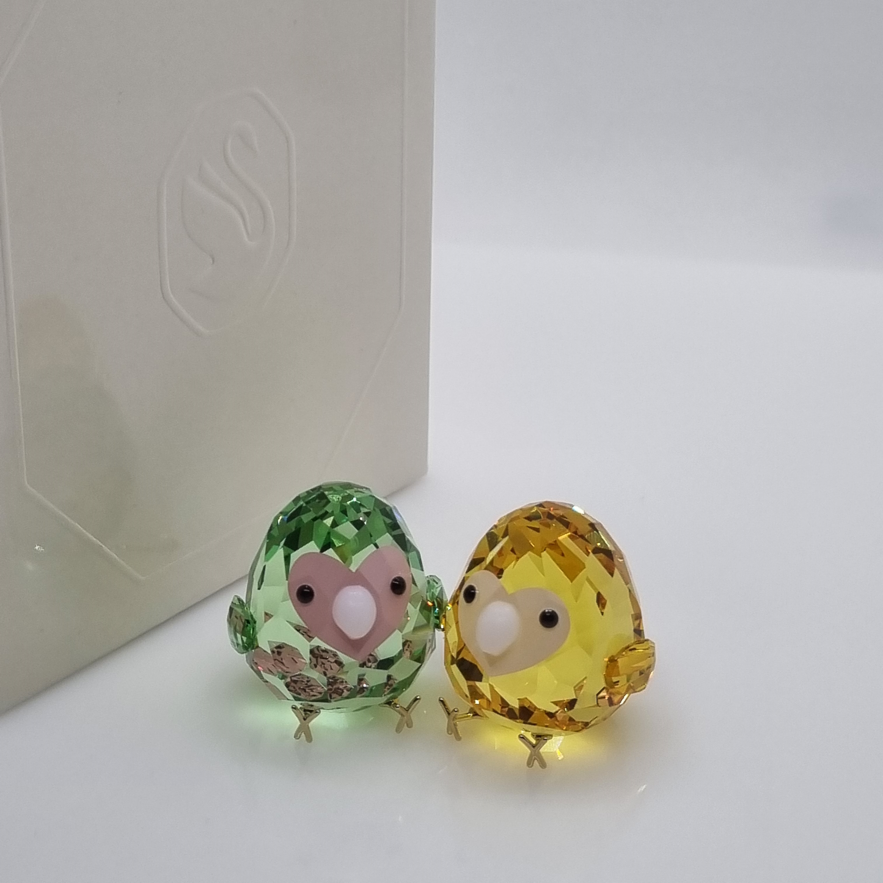 SWAROVSKI All you Need are Birds Lovebirds Unzertrennliches Pärchen 5644844