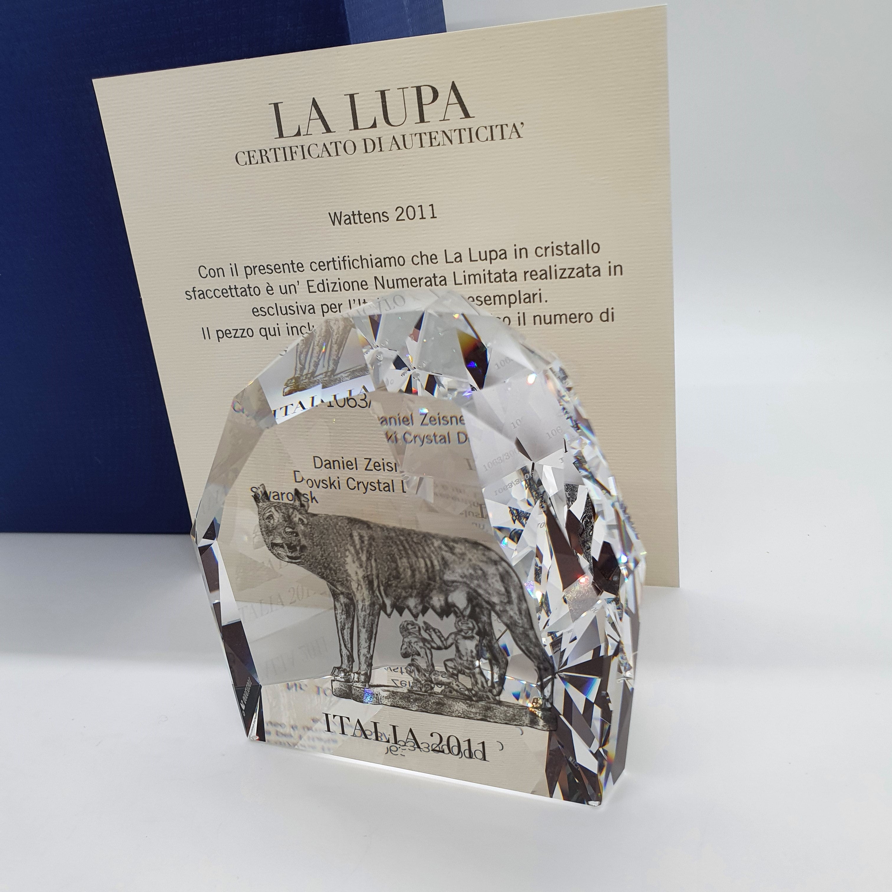 SWAROVSKI Briefbeschwerer La Lupa Remus Romulus 1145684