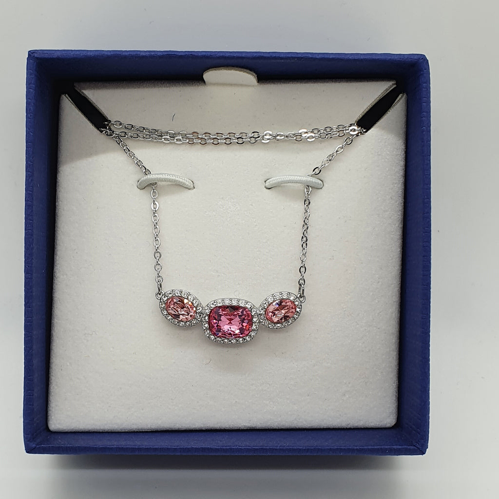 SWAROVSKI Christie Halskette Rosa, Rhodiniert 5197013