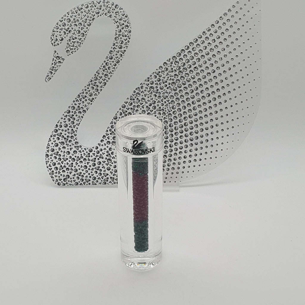 SWAROVSKI Kristalle Dekosteine Rot Grün Brilliant Accents 685232