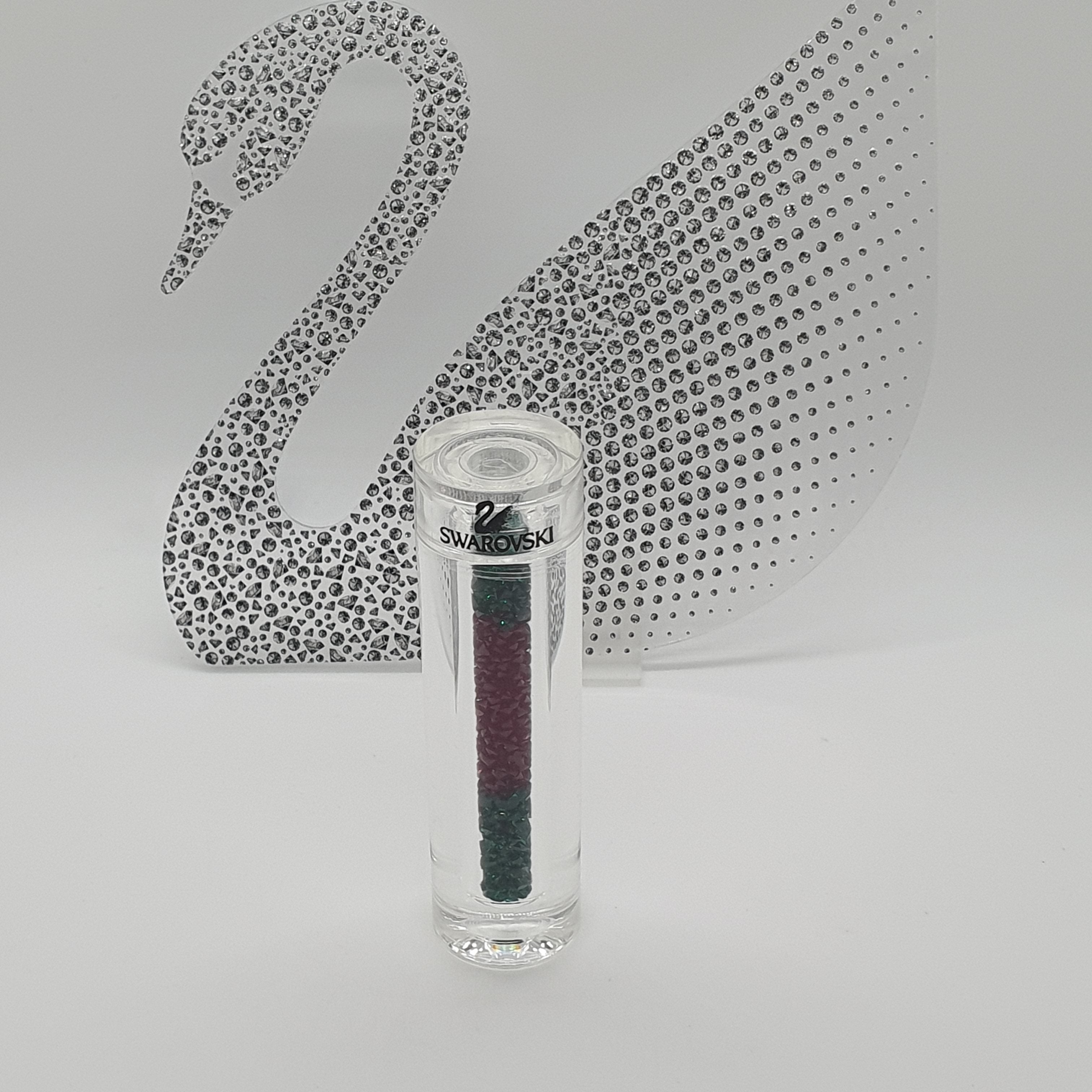 SWAROVSKI Kristalle Dekosteine Rot Grün Brilliant Accents 685232