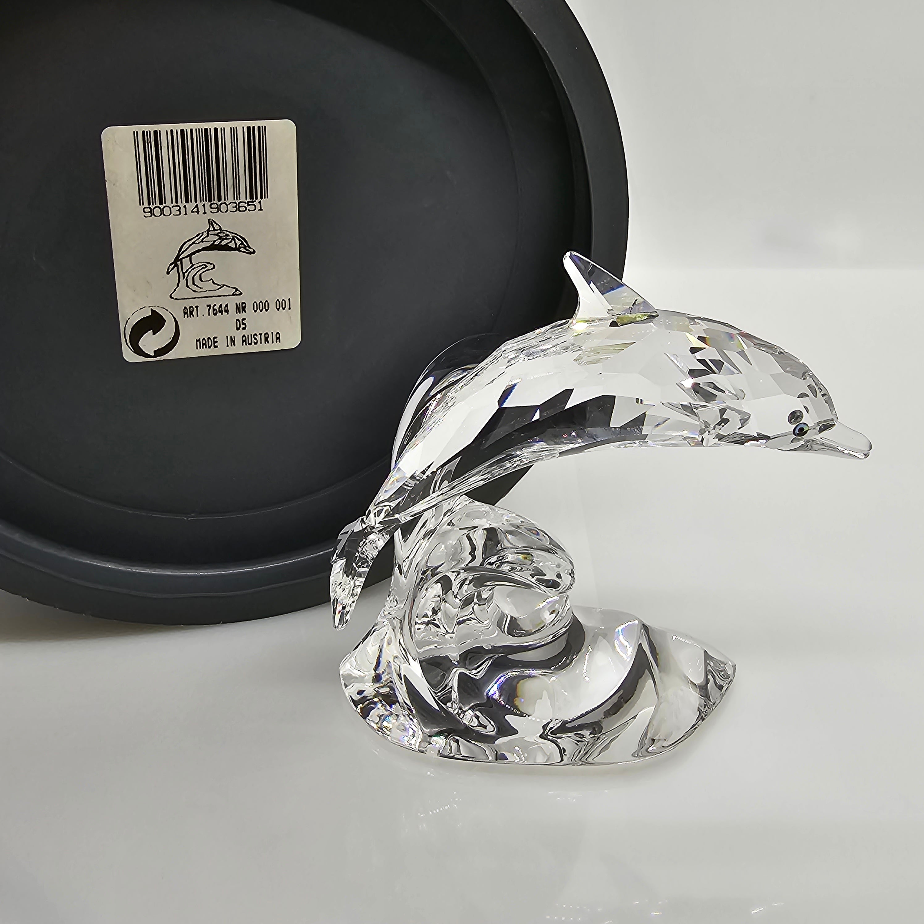 SWAROVSKI Delfin auf Welle