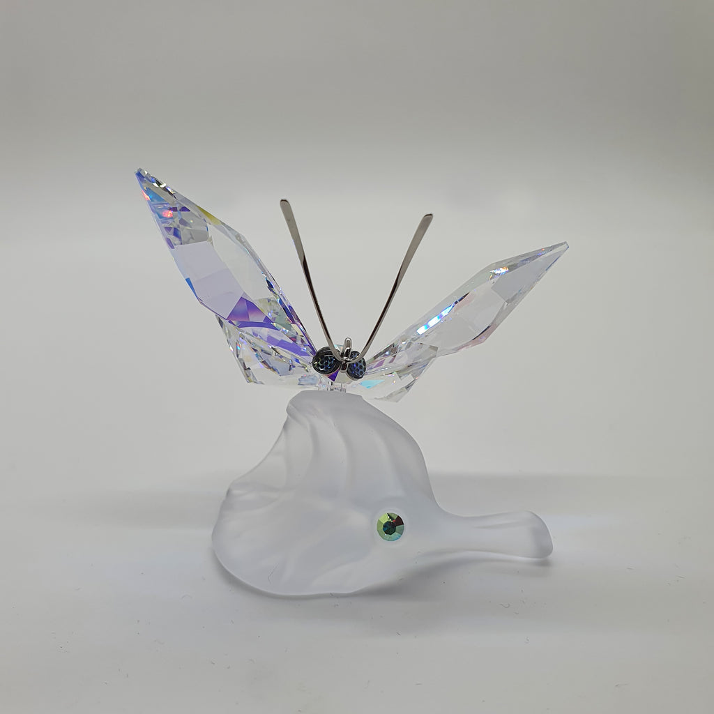 SWAROVSKI Funkelnder Schmetterling auf Blatt 1113559