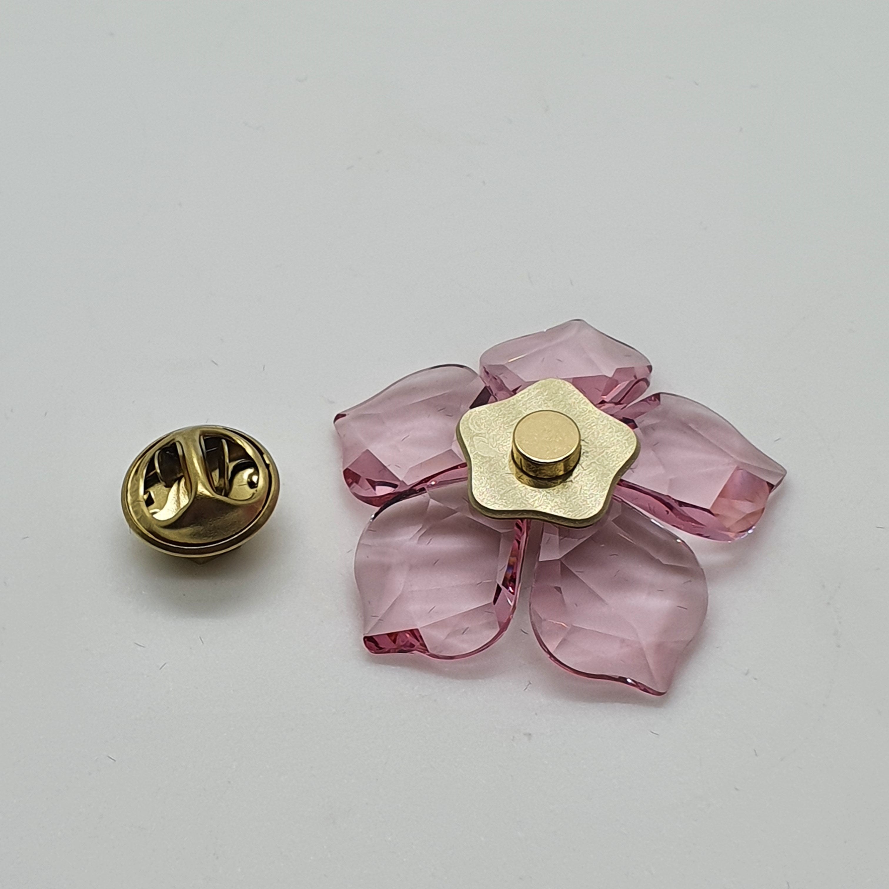 SWAROVSKI Garden Tales Kirschblüte Magnet Brosche Groß 5580026