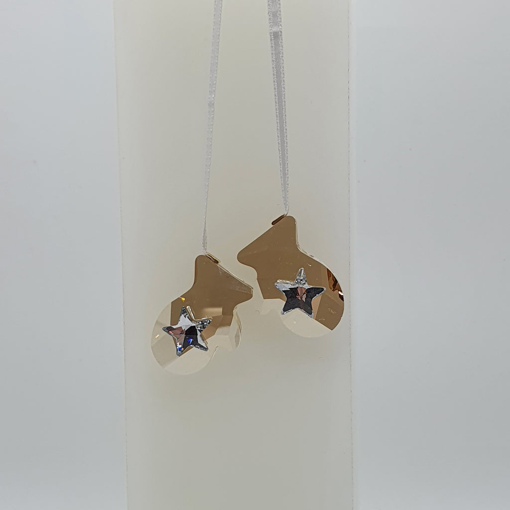 SWAROVSKI Funkelnde Fäustlinge Ornament 1006038