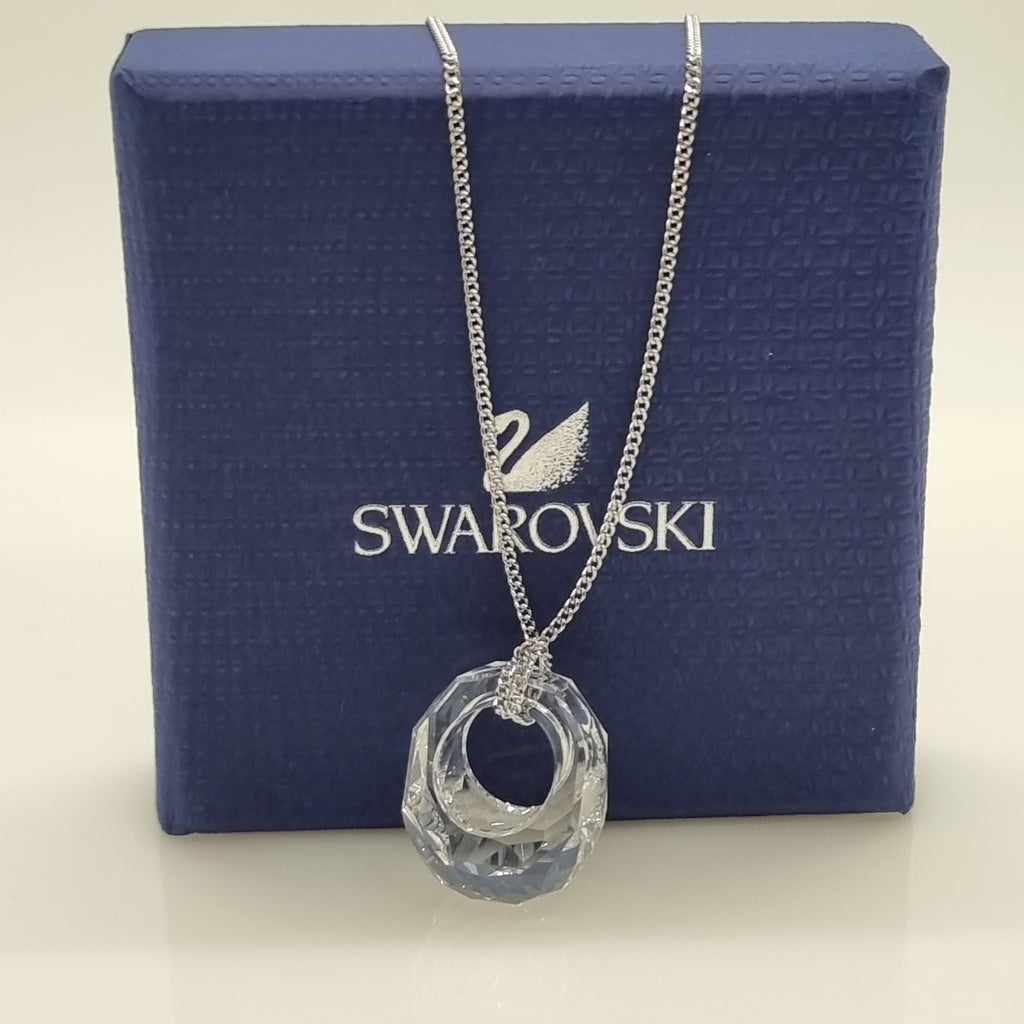 SWAROVSKI Nirvana Ring Halskette Kristall, Rhodiniert 1182710