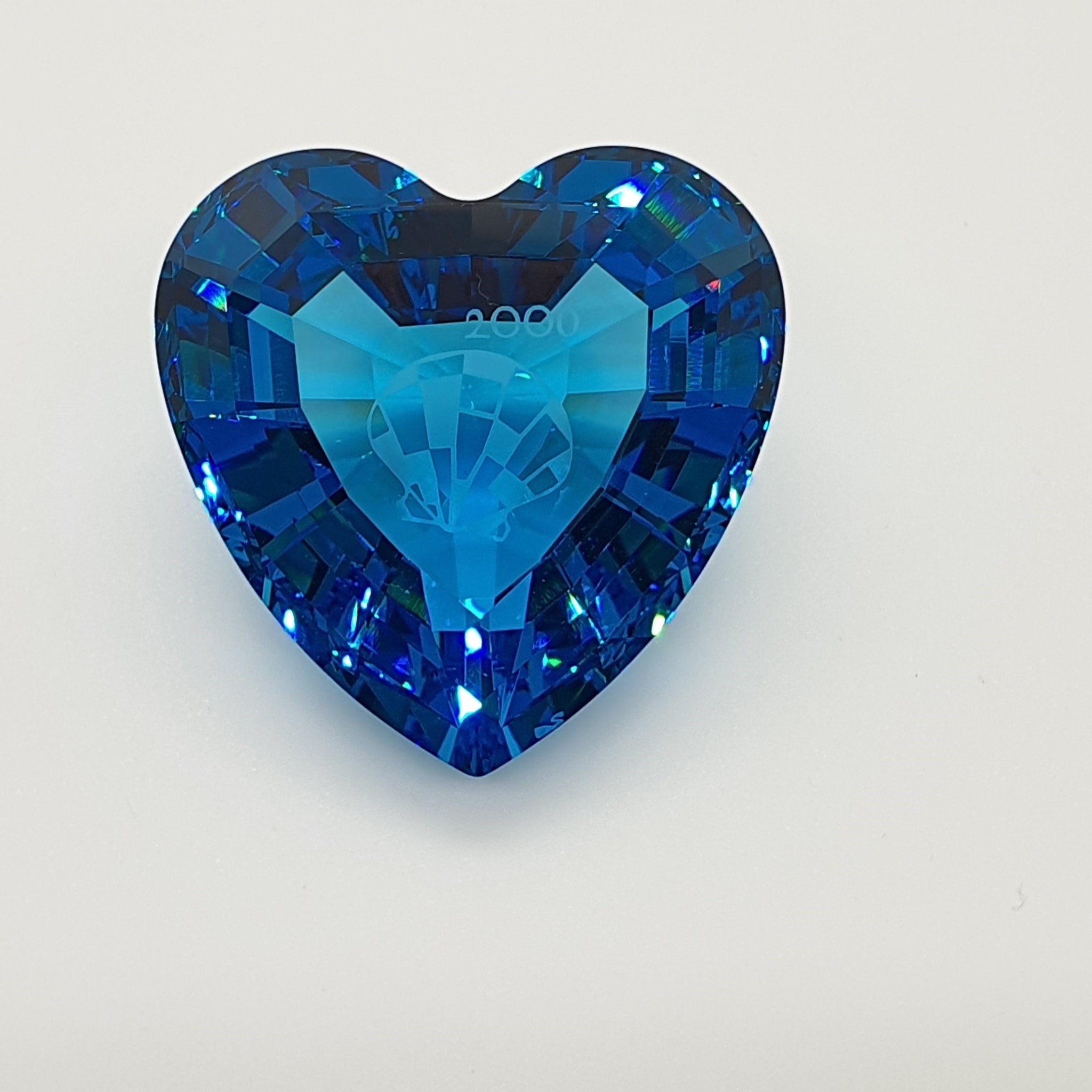 SWAROVSKI SCS Jahresfigur 2006 Eternity Event Herz Blau 844184