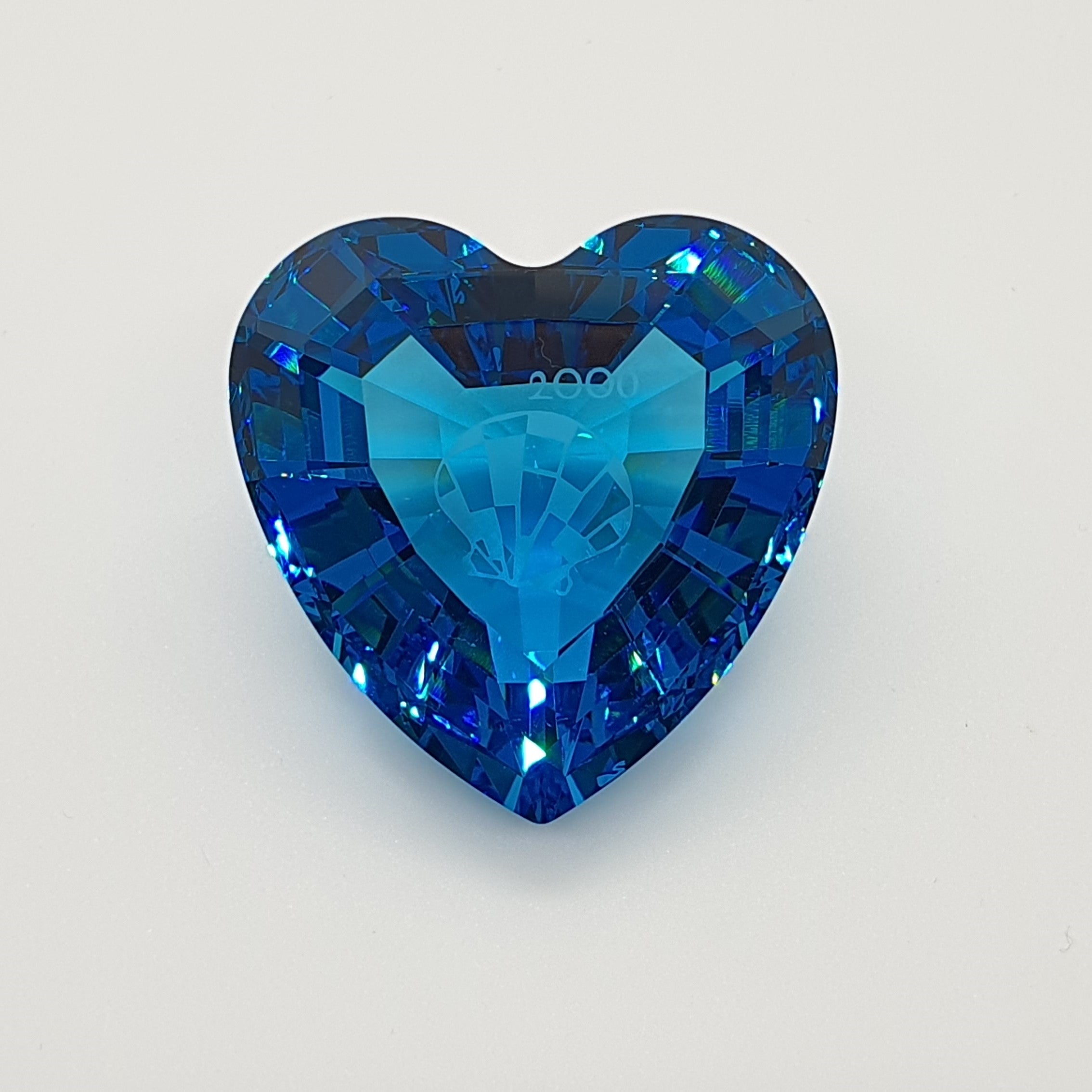 SWAROVSKI SCS Jahresfigur 2006 Eternity Event Herz Blau 844184