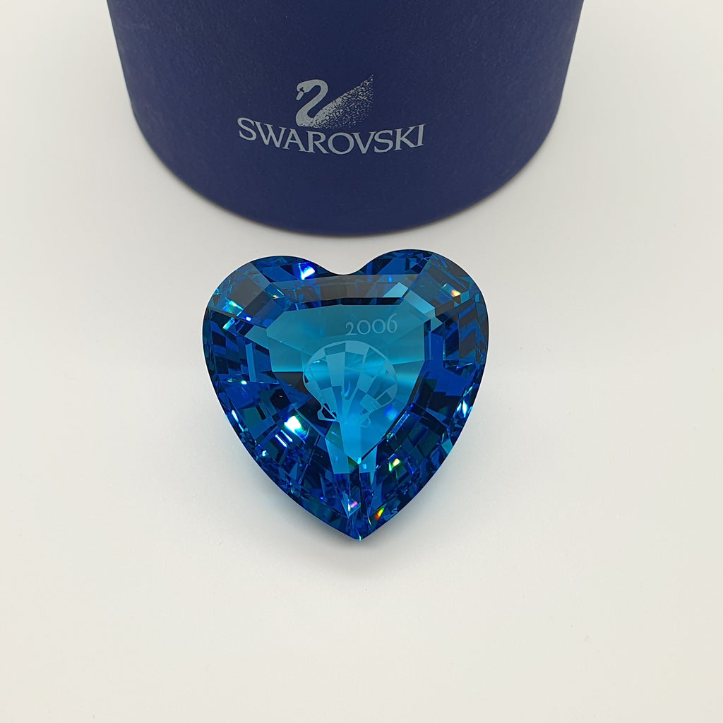 SWAROVSKI SCS Jahresfigur 2006 Eternity Event Herz Blau 844184