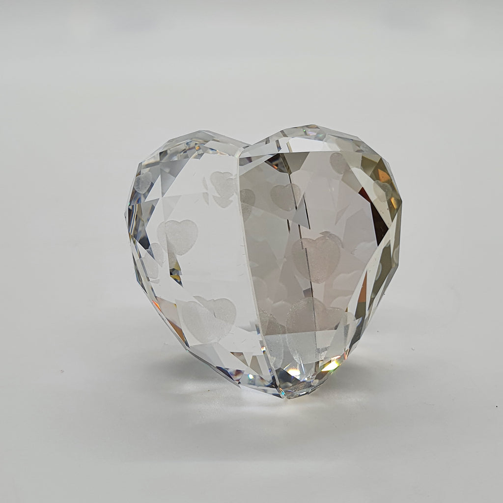 SWAROVSKI Herz Love Heart Silver Shade mittel 1096729