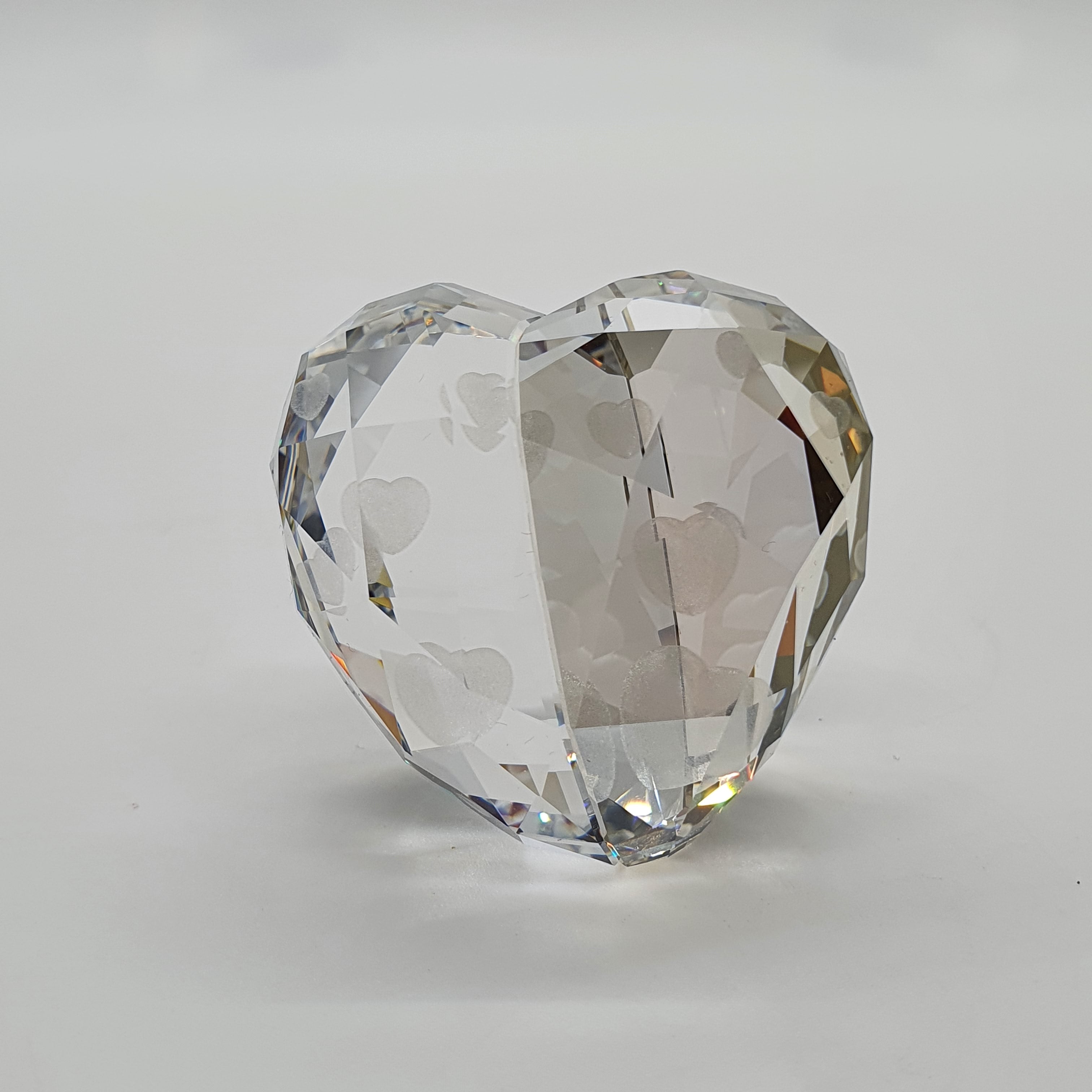 SWAROVSKI Herz Love Heart Silver Shade mittel 1096729