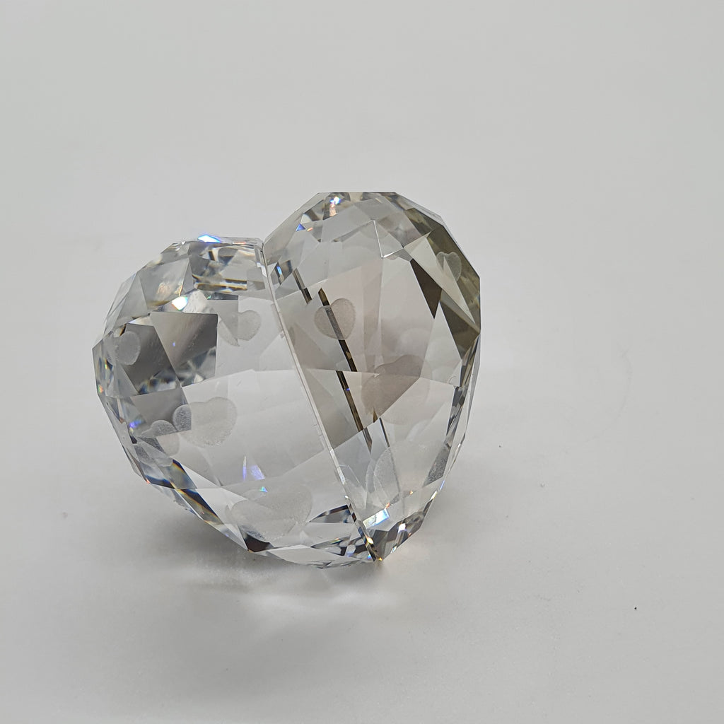 SWAROVSKI Herz Love Heart Silver Shade mittel 1096729
