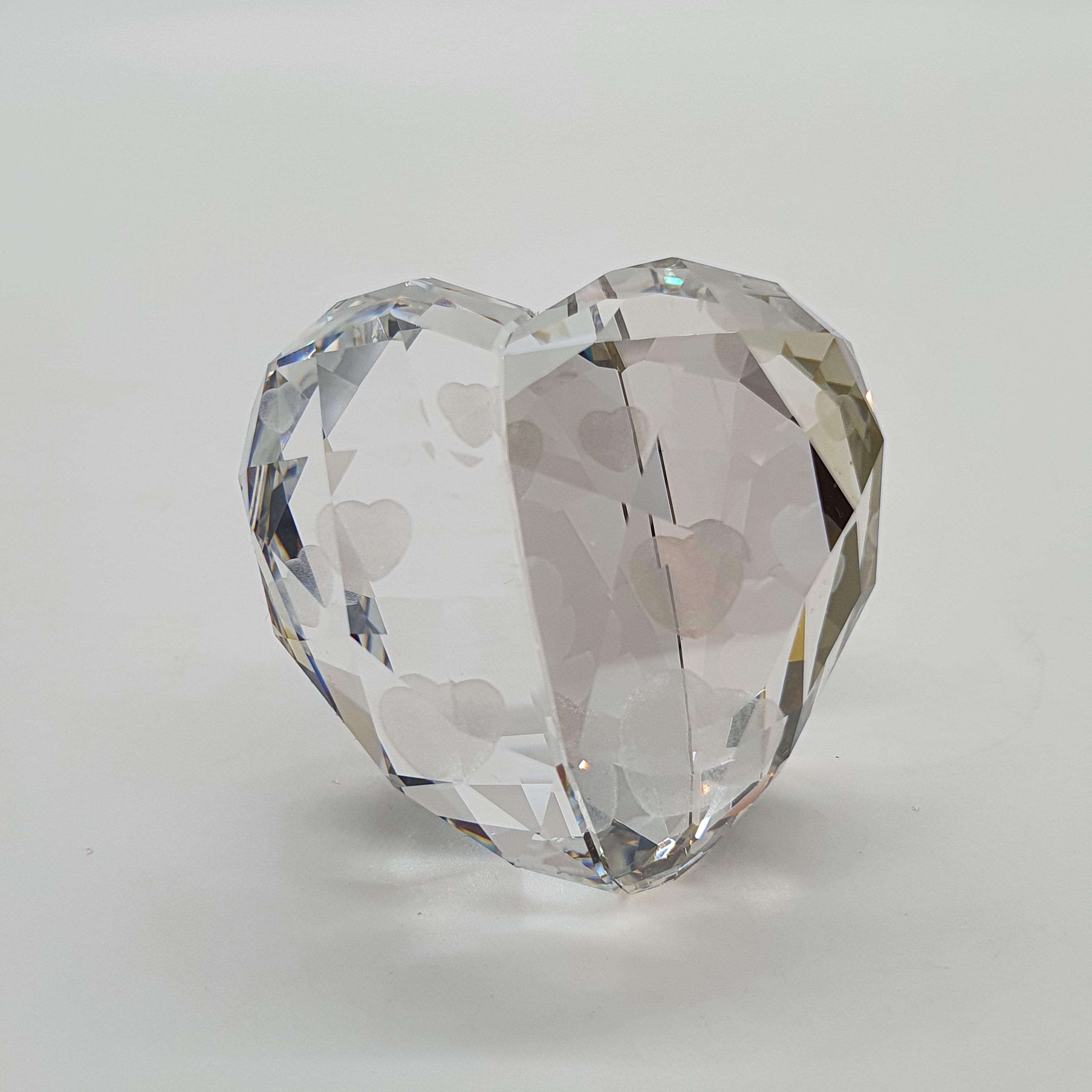SWAROVSKI Herz Love Heart Silver Shade mittel 1096729