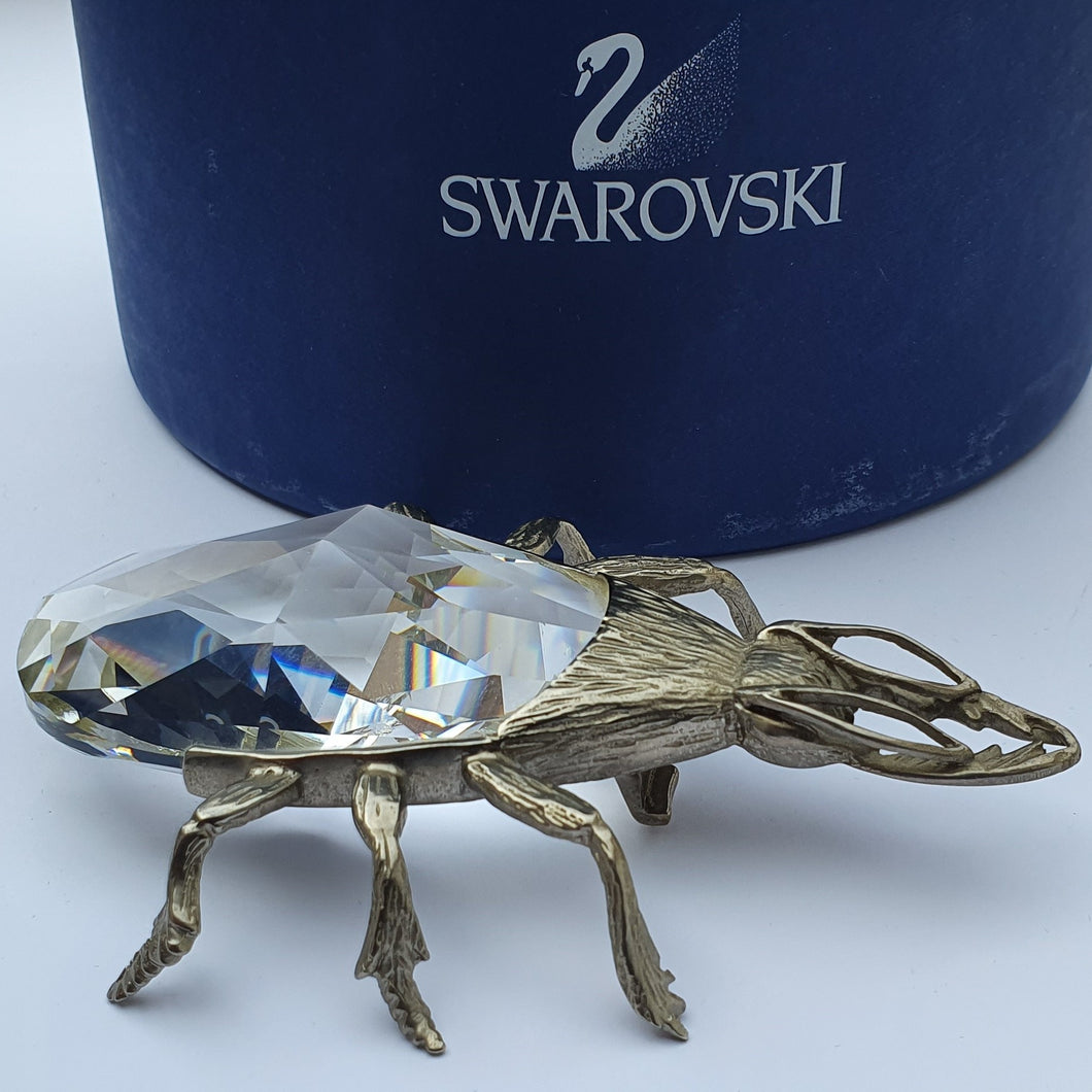 SWAROVSKI Hirschkäfer Flaschenöffner Farbe Rhodium 1978-1983