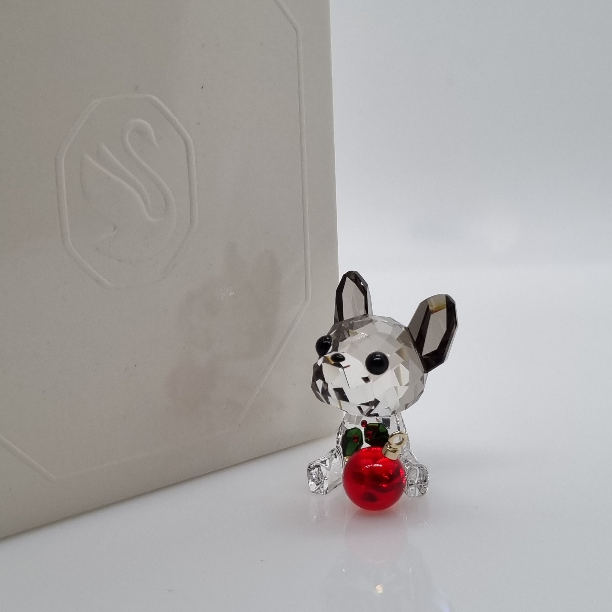 Swarovski Holiday Cheers authentic French Bulldog