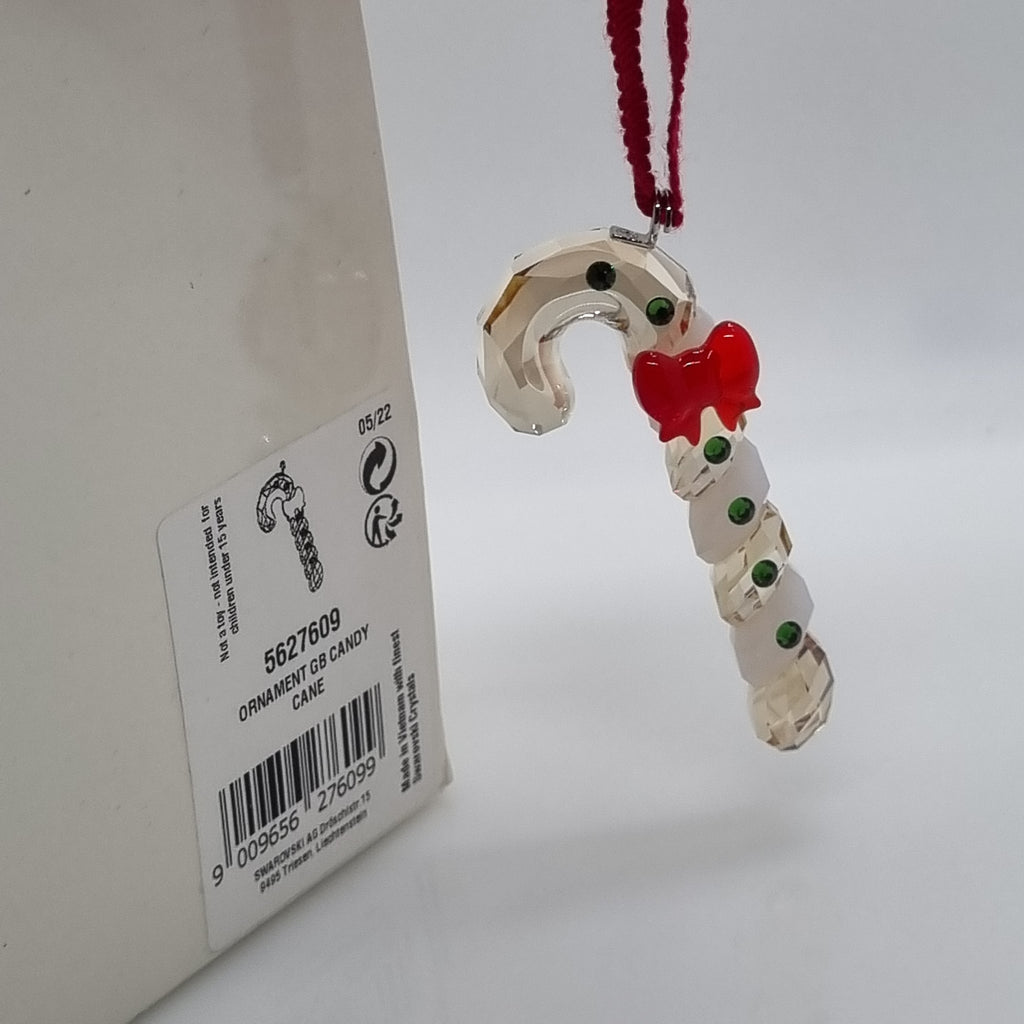 SWAROVSKI Holiday Cheers Lebkuchen Zuckerstange Ornament 5627609