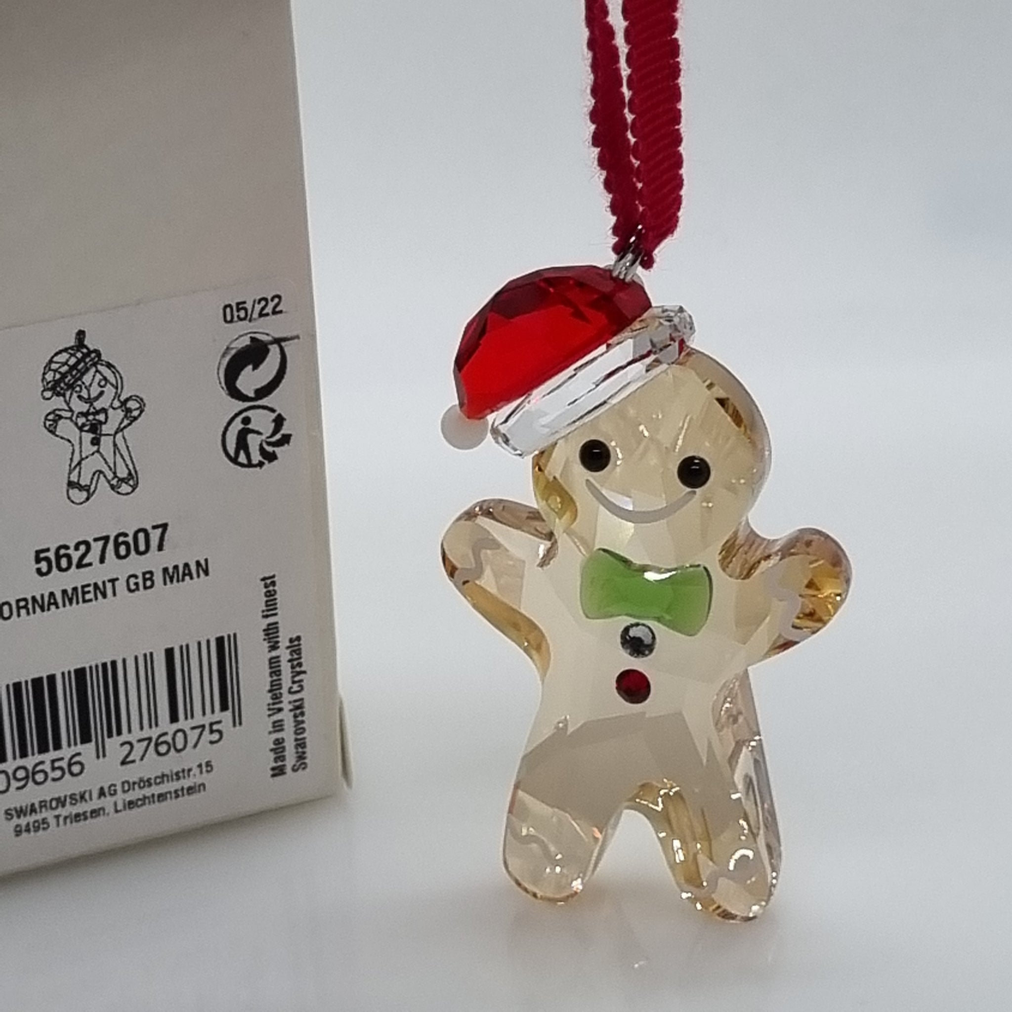 SWAROVSKI 5627607 Ornament – Shop Holiday Cheers Kristall Lebkuchenmann Franks