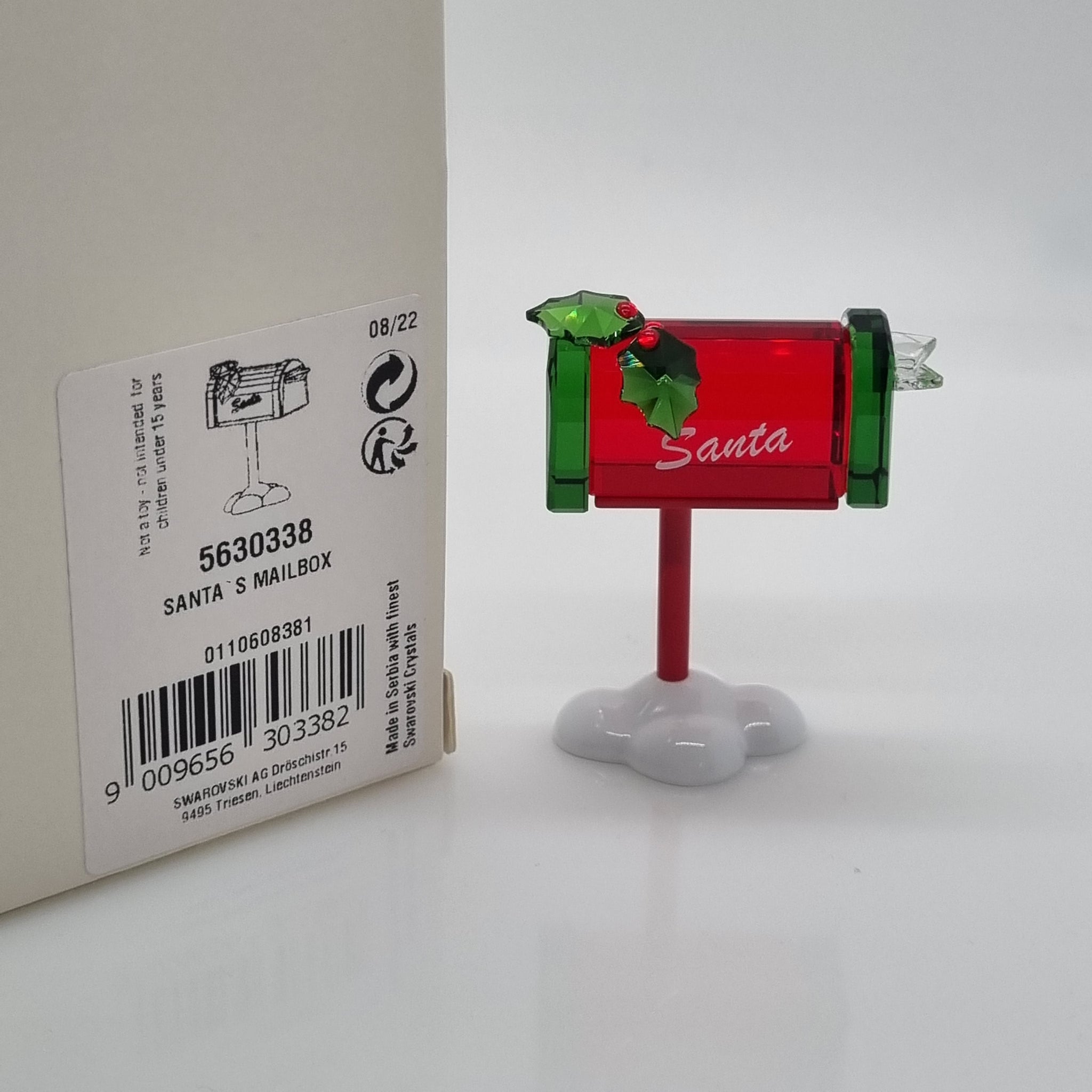 SWAROVSKI Holiday Cheers Santas Briefkasten 5630338 – Franks Kristall Shop