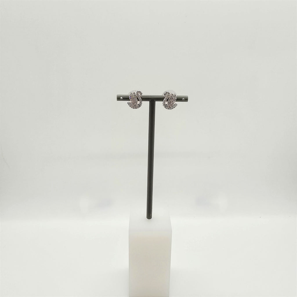 SWAROVSKI Iconic Swan Ohrstecker Schwan, Weiß, Rhodiniert 5647876