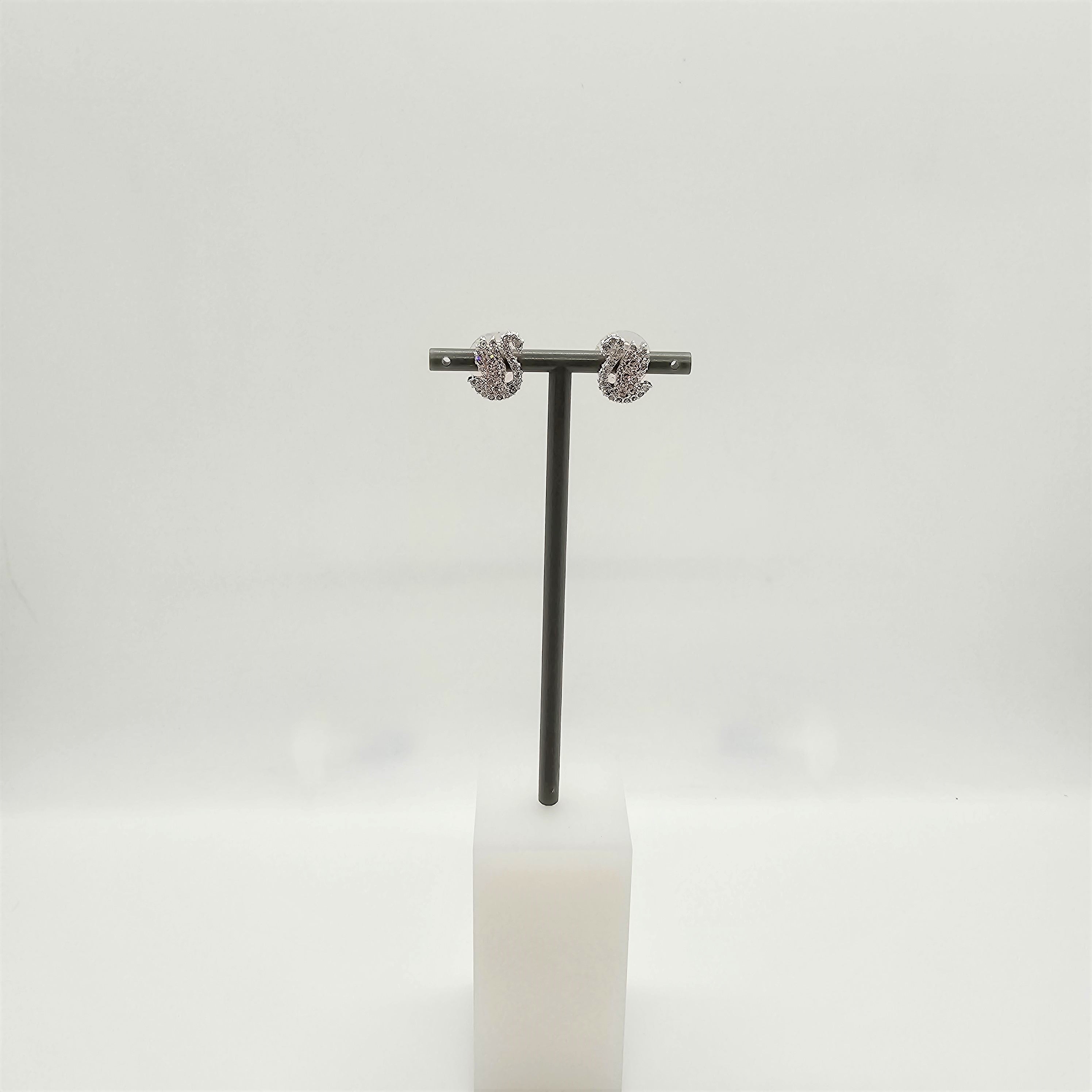 SWAROVSKI Iconic Swan Ohrstecker Schwan, Weiß, Rhodiniert 5647876