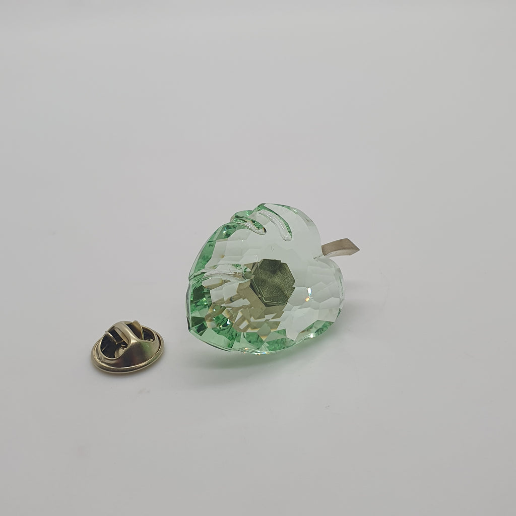 SWAROVSKI Jungle Beats Blatt Magnet Brosche Grün Groß 5572156
